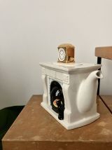Théière de collection anglaise Cheminée