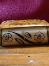 Boite Pilulier en os Chameau Ottomans