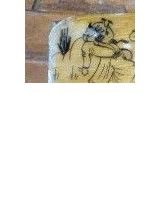 Boite Pilulier en os Chameau Ottomans