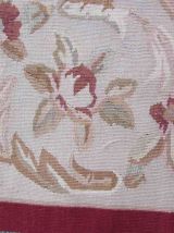 Tapis vintage Français Aubusson fait main, 1Q03