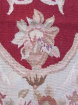 Tapis vintage Français Aubusson fait main, 1Q03