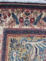 Tapis vintage Persan Kashan fait main, 1Q09