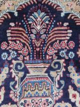 Tapis vintage Persan Kashan fait main, 1Q09