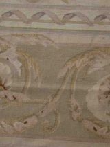 Tapis vintage Français Aubusson fait main, 1Q13