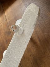 Portemanteau mural en bois années 40.