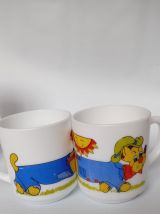 Lot de 5 Mugs 