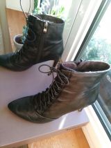 Bottines cuir