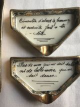 Nécessaire à fumer ou vide-poche Art Déco