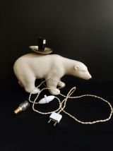 lampe ours céramique