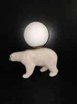 lampe ours céramique