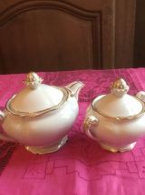 Service à thé porcelaine blanche Limoges