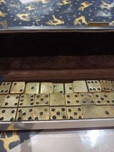 Jeux de domino en bronze