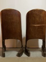 PAIRE DE FAUTEUILS DE CINEMA