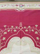 Tapis vintage Français Aubusson fait main, 1Q21