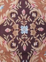 Tapis vintage Français Aubusson fait main, 1Q22