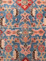 Tapis vintage Persan Malayer fait main, 1P140