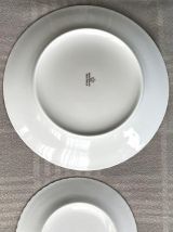 22 Assiettes plates &amp; dessert neuves porcelaine de Limoges