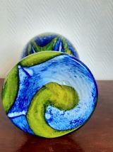 Vase en verre de Murano par Carlo Moretti 1970