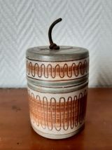 Boîtes en céramique René Maurel Vallauris 1960