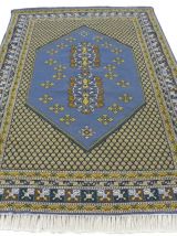 Tapis Laine authentique tunisien Orientale Nouée à la main 