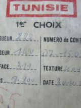 Tapis Laine authentique tunisien Orientale Nouée à la main 