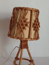 Lampe de chevet bambu 