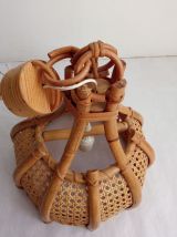 Suspension bambou vintage 