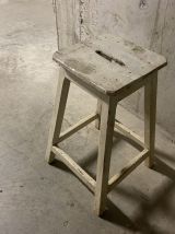 Tabouret d’atelier en bois