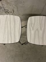 Paire de tabourets en formica