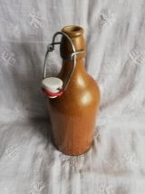 Bouteille, bouillotte grès 