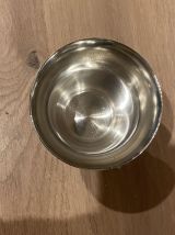 Timbale en métal blanc argenté Ravinet Denfert