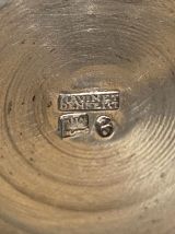 Timbale en métal blanc argenté Ravinet Denfert