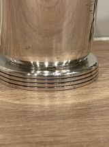 Timbale en métal blanc argenté Ravinet Denfert