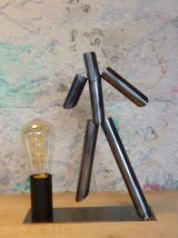 LAMPE 5 VOLTS - SCULPTURE -  