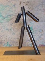 LAMPE 5 VOLTS - SCULPTURE -  