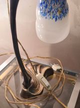 grande lampe bronze art nouveau  non signé,39x24,,,bon etat 