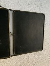 Miroir triptyque barbier Le Solide Paris vintage 1930 - 30 x