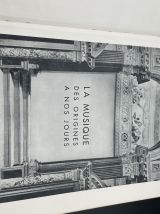 Livre 1946  La musique des origines à nos jours