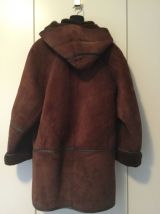 Veste 3/4 Peau Lainee/Mouton retourné 