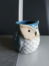 Petit Pot 'chouette en céramique' 