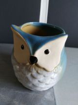 Petit Pot 'chouette en céramique' 