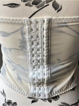 Bustier corset soie écrue taille 42/44 