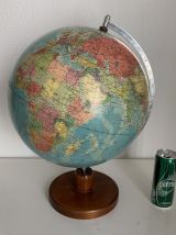 Globe vintage 1973 terrestre de Räth ex-RDA - 48 cm