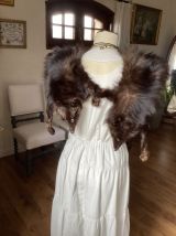 Étole fourrure renard