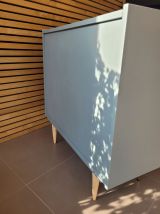 Commode vintage années 60 pieds fuseaux
