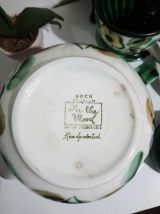 Ensemble 7 pièces céramique Boch décor "In the mood"