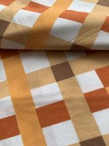 Parure coton lit 1 personne années 1970