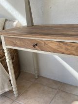 Magnifique petit bureau ou table vintage 