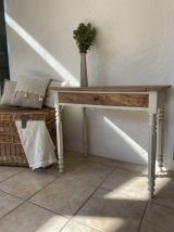 Magnifique petit bureau ou table vintage 