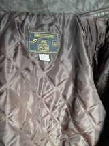Blouson Gely cuir marron T3